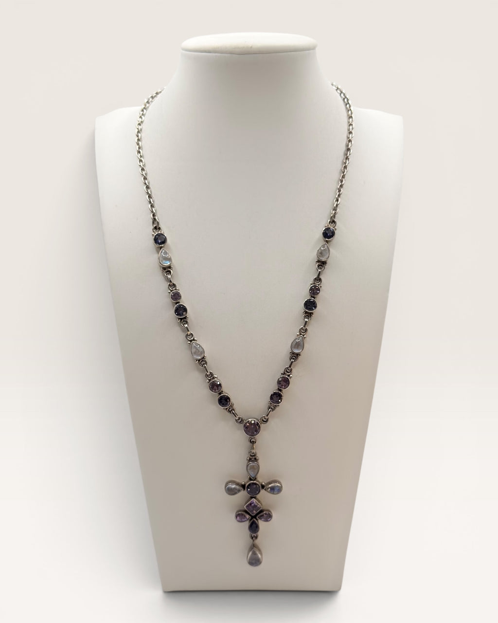 Nicky Butler Multi Gemstone Pendant Necklace - Estate Sale (Great Condition)