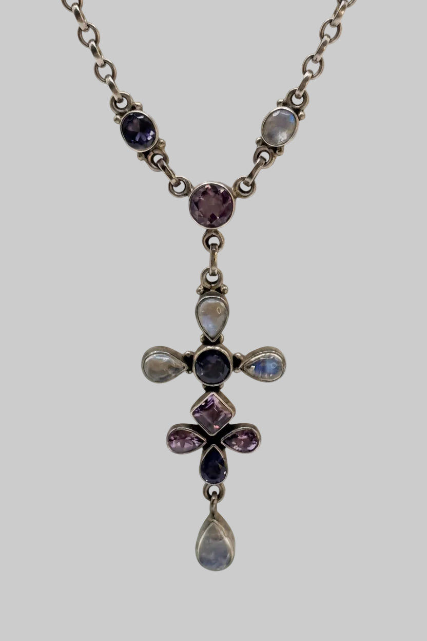 Nicky Butler Multi Gemstone Pendant Necklace - Estate Sale (Great Condition)