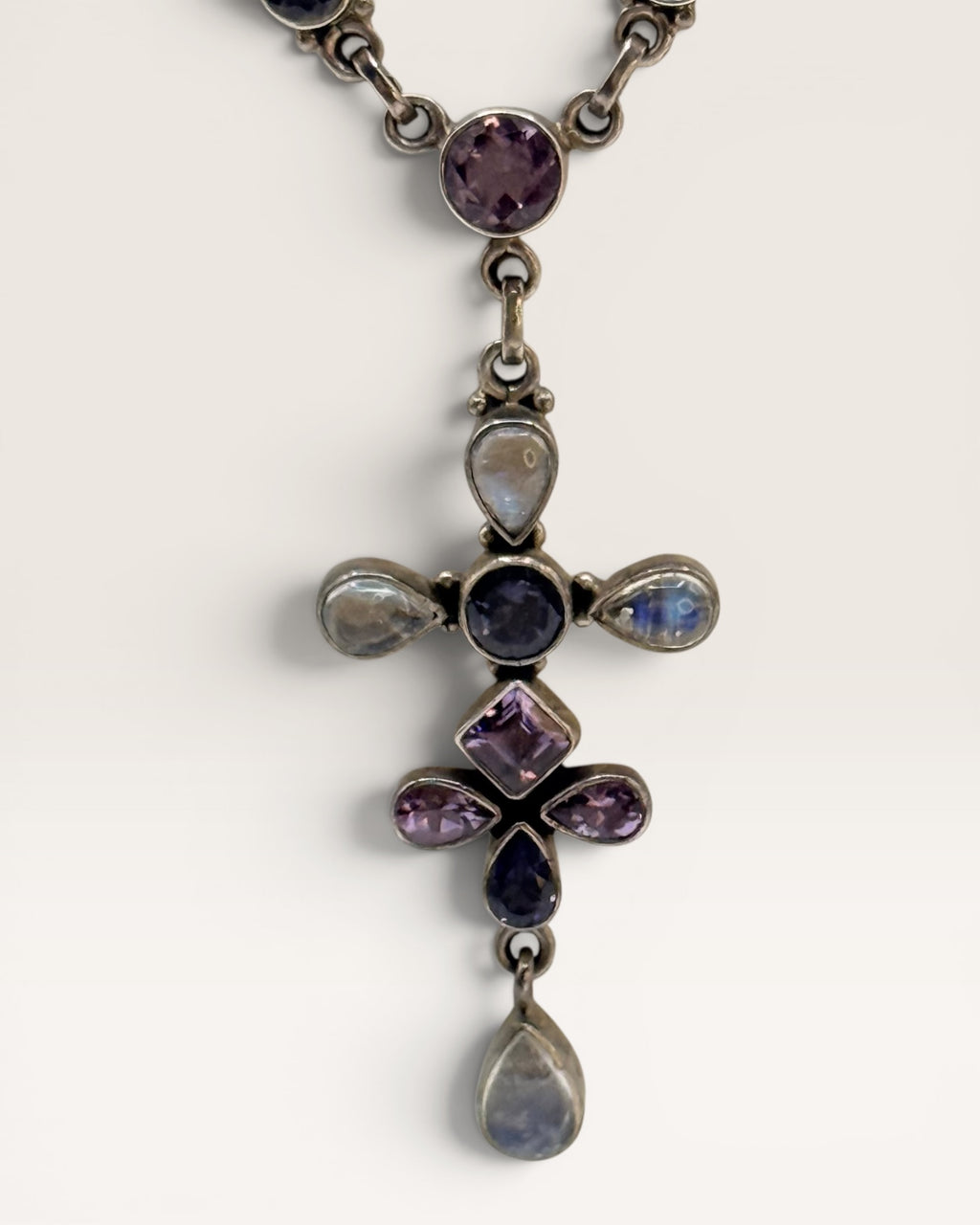 Nicky Butler Multi Gemstone Pendant Necklace - Estate Sale (Great Condition)