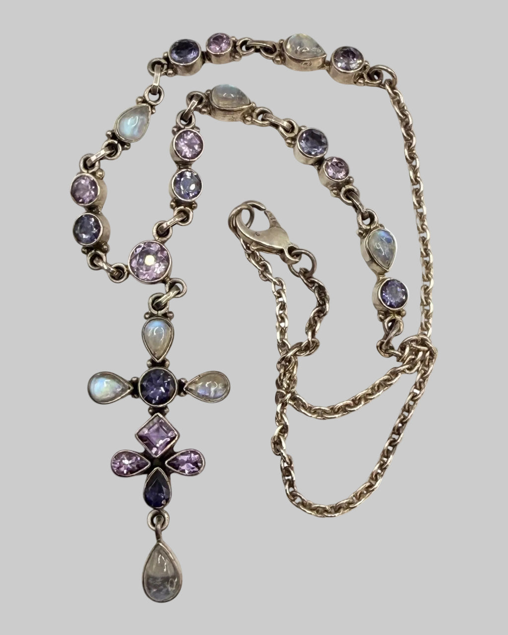 Nicky Butler Multi Gemstone Pendant Necklace - Estate Sale (Great Condition)