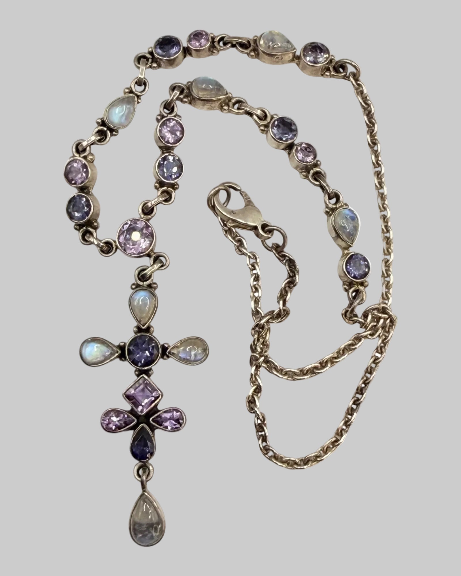 Nicky Butler Multi Gemstone Pendant Necklace - Estate Sale (Great Condition)