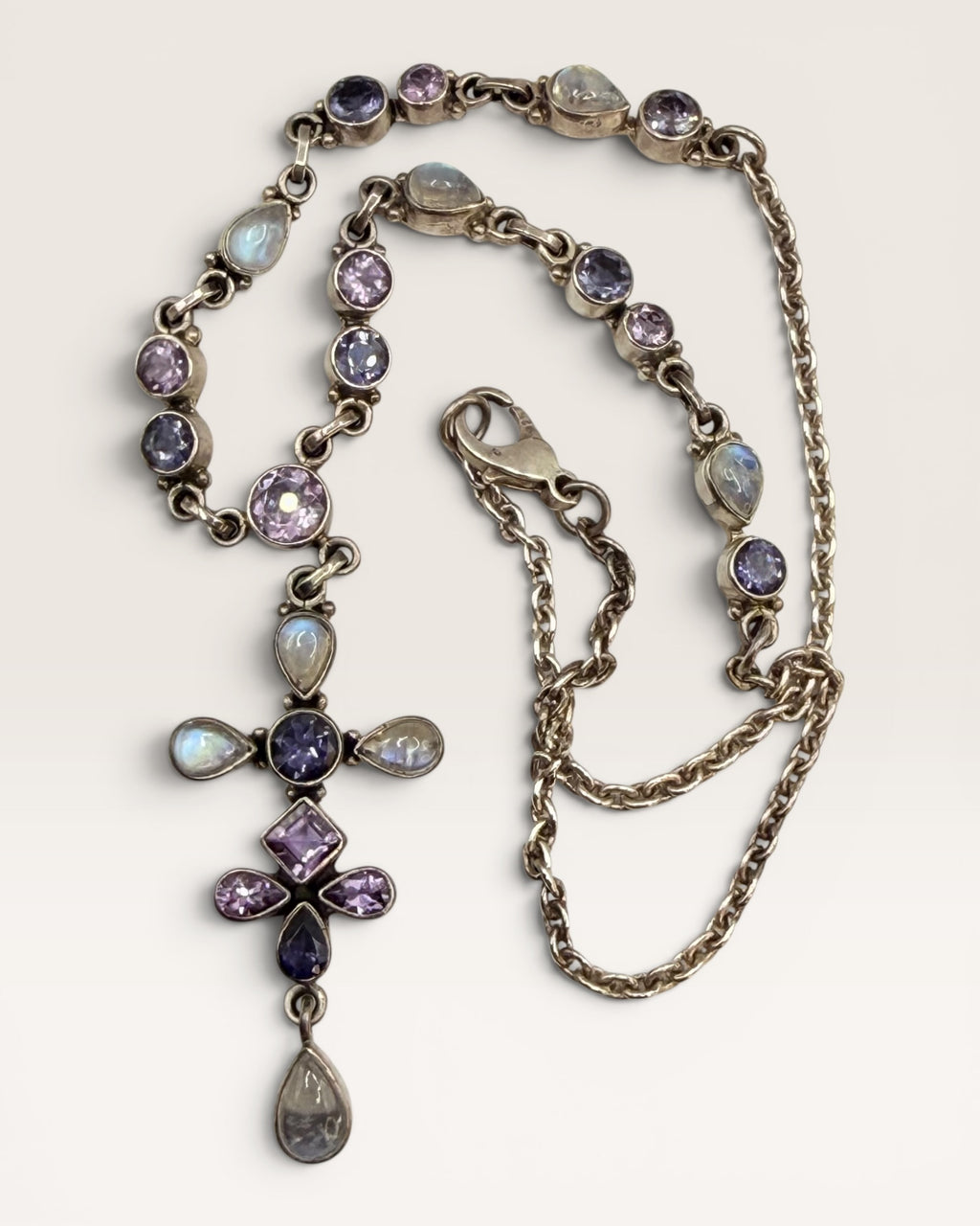 Nicky Butler Multi Gemstone Pendant Necklace - Estate Sale (Great Condition)