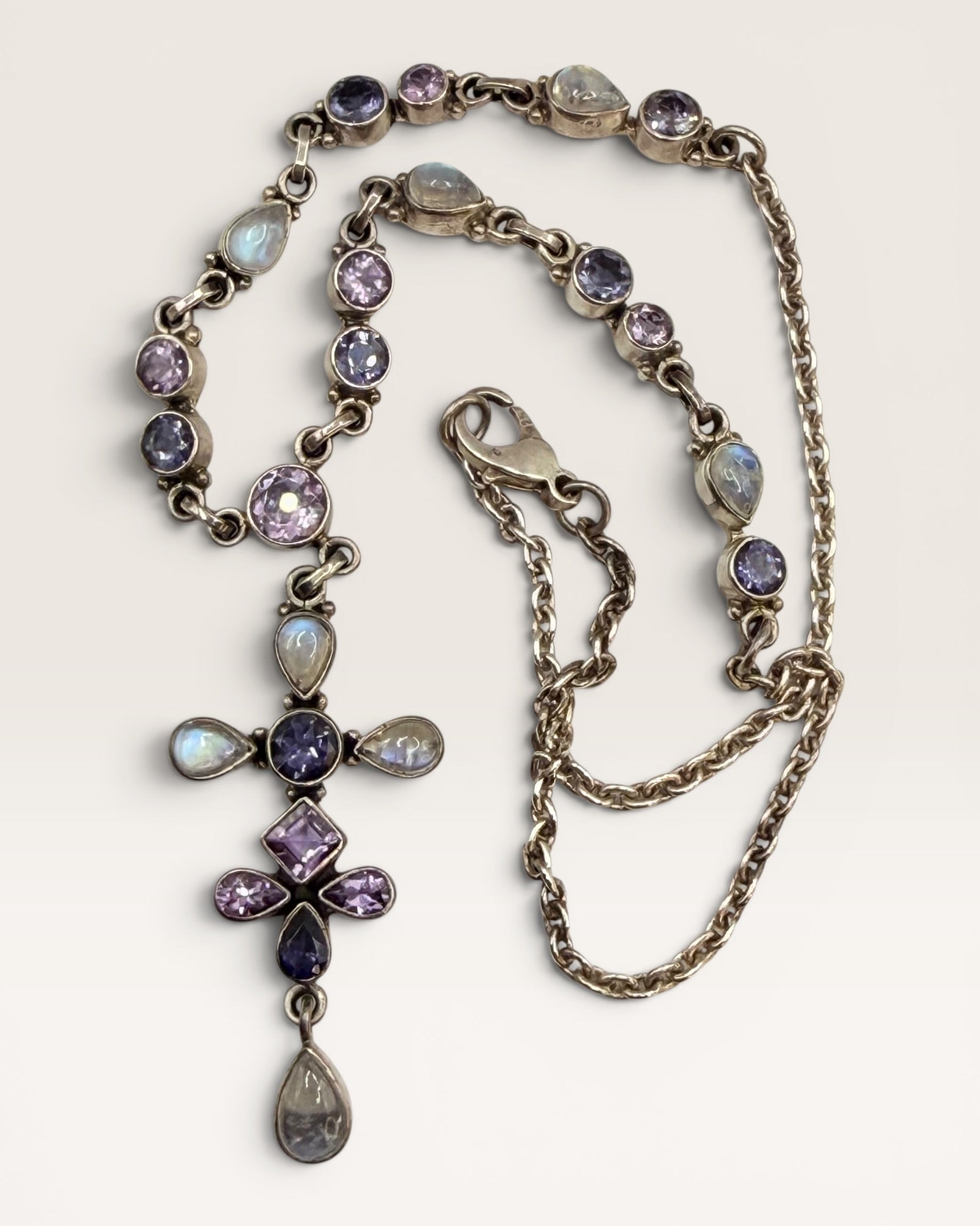 Nicky Butler Multi Gemstone Pendant Necklace - Estate Sale (Great Condition)