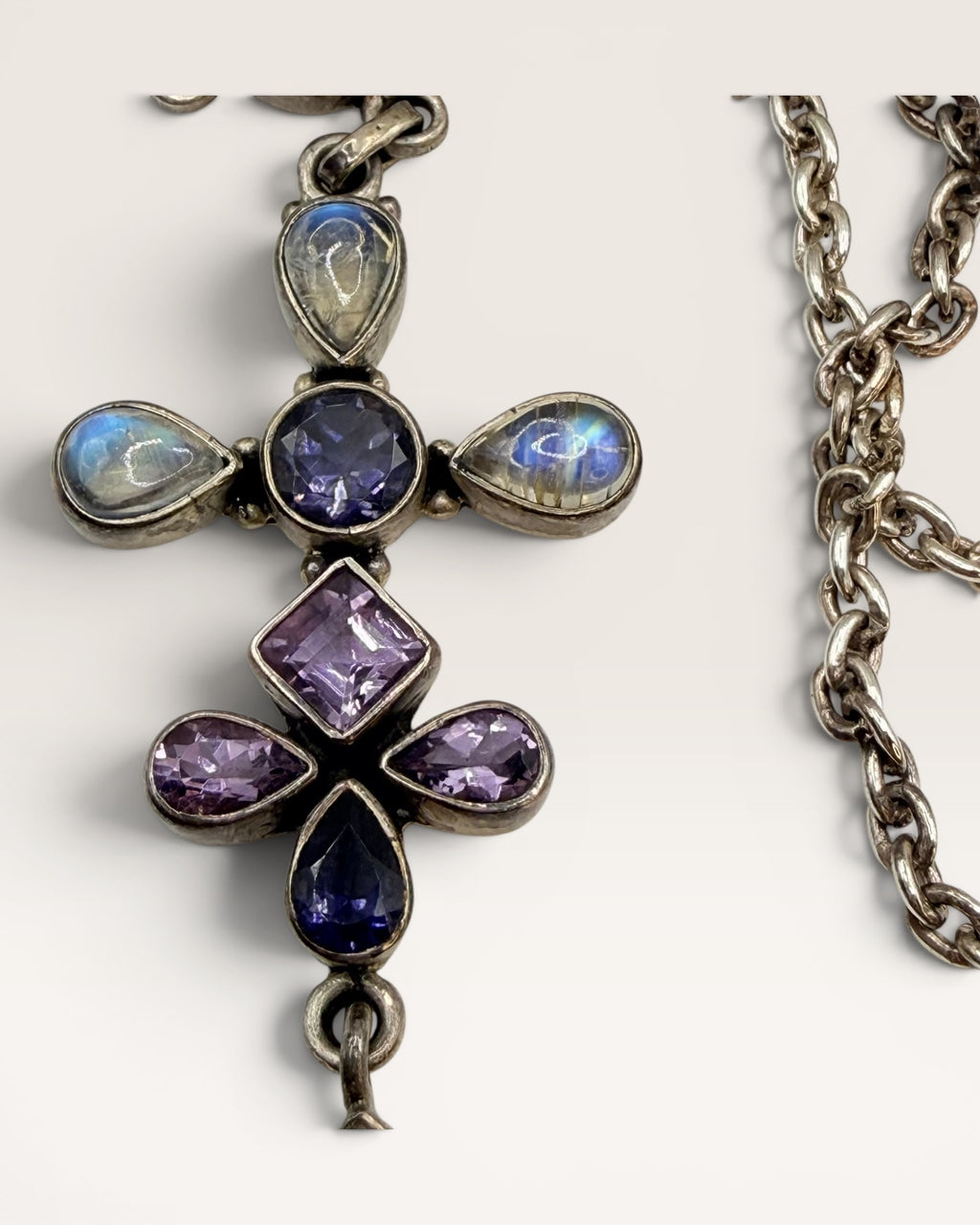 Nicky Butler Multi Gemstone Pendant Necklace - Estate Sale (Great Condition)