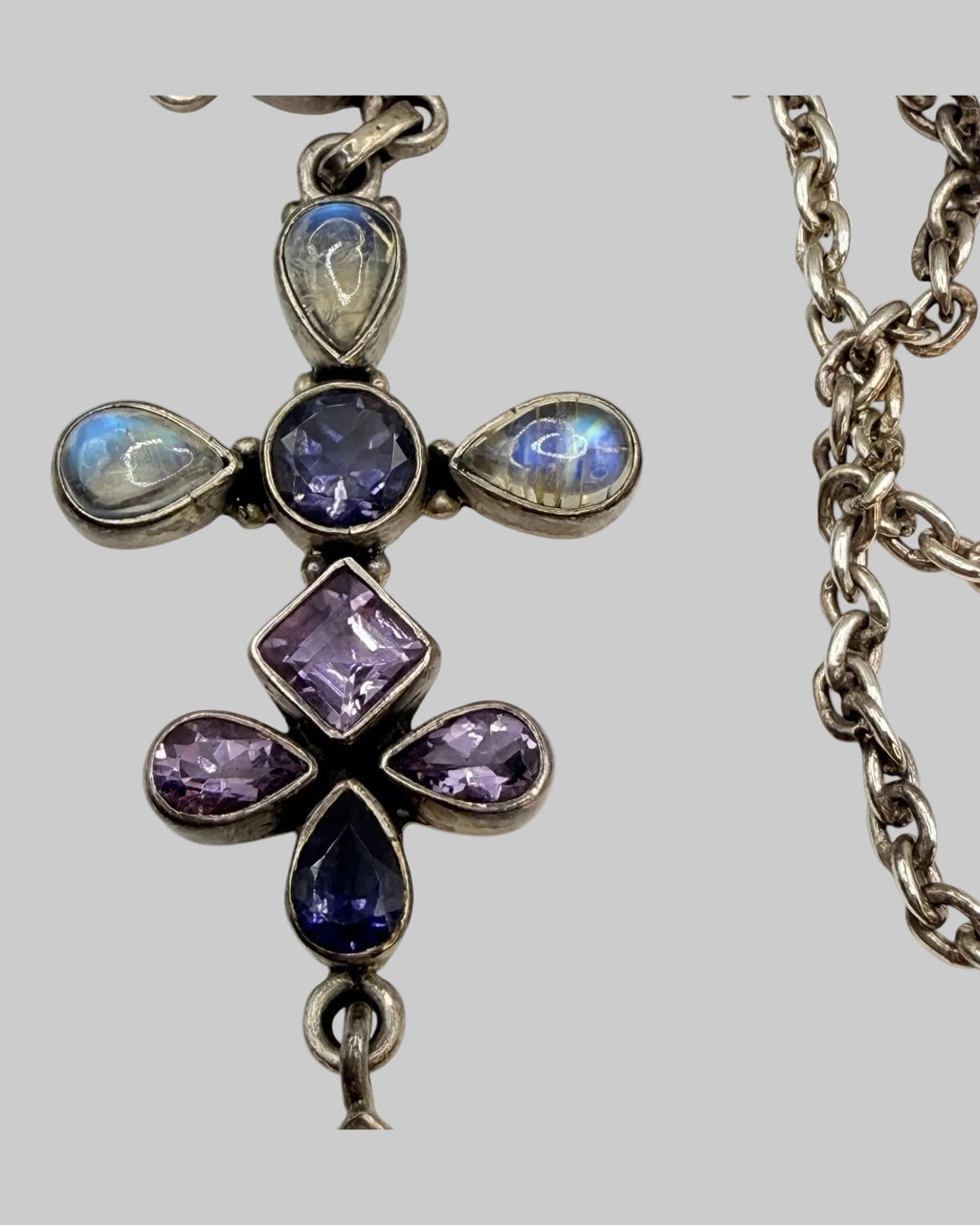 Nicky Butler Multi Gemstone Pendant Necklace - Estate Sale (Great Condition)