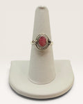 Sterling Silver Ruby Poison Gemstone Ring