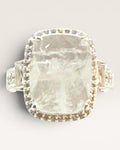 New in Box |Traveller Resort Wear Ring from the Bomb Party | Lab Created White Quartz Ring