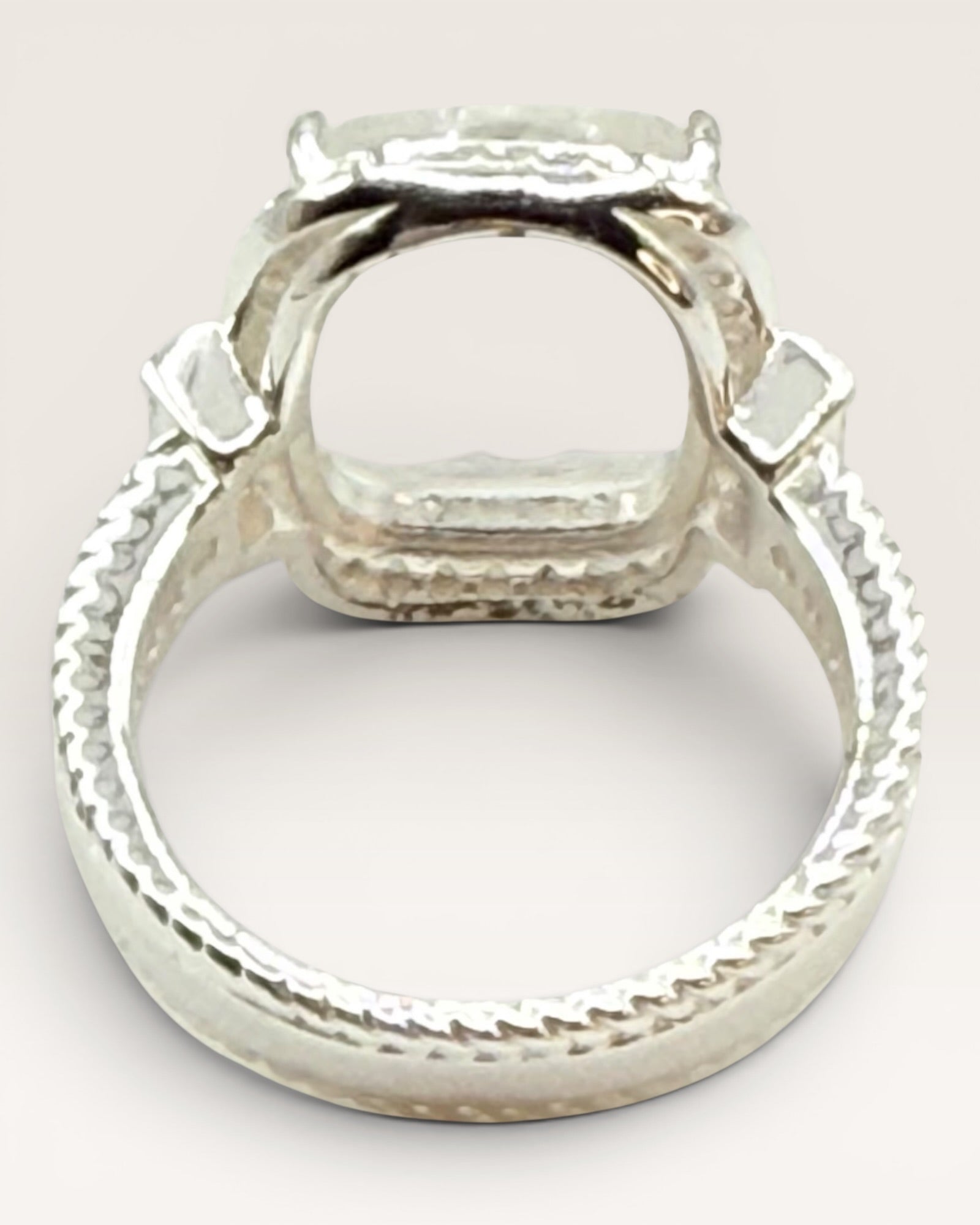 New in Box |Traveller Resort Wear Ring from the Bomb Party | Lab Created White Quartz Ring