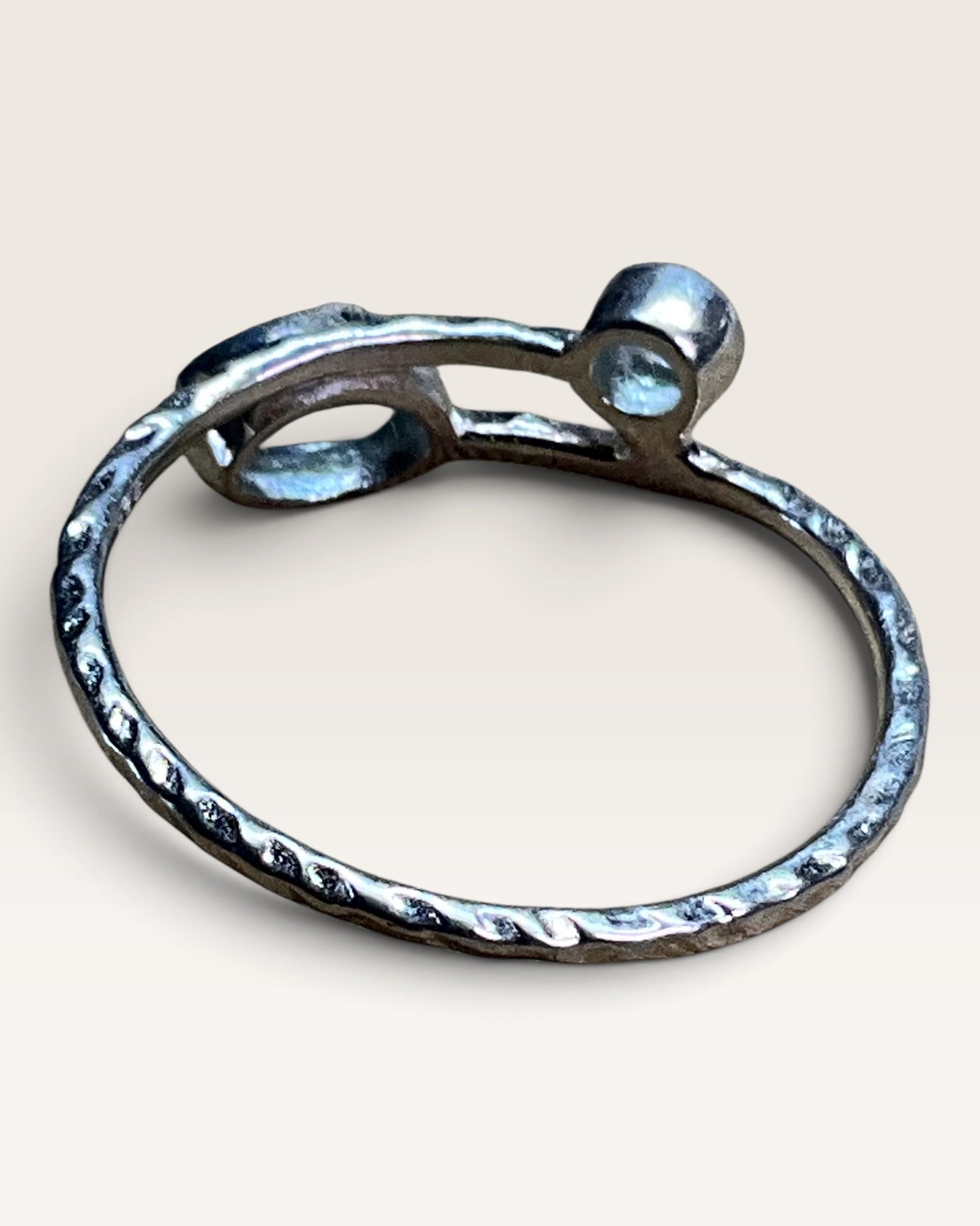 Sterling Silver Natural Blue Topaz Gemstone Ring