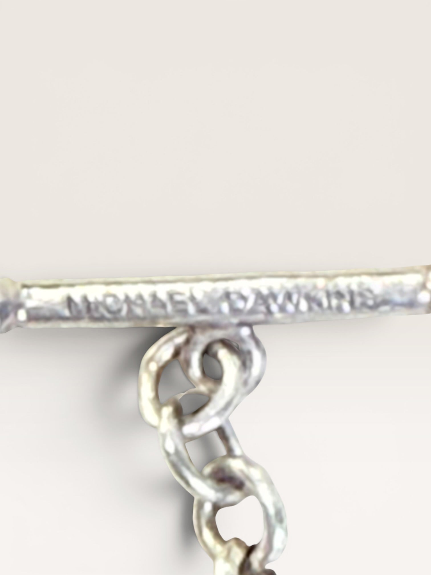 925 Sterling Silver Vintage Michael Dawkins Real Pearl Ball Chain Necklace 20" - Estate Sale (Great Condition)