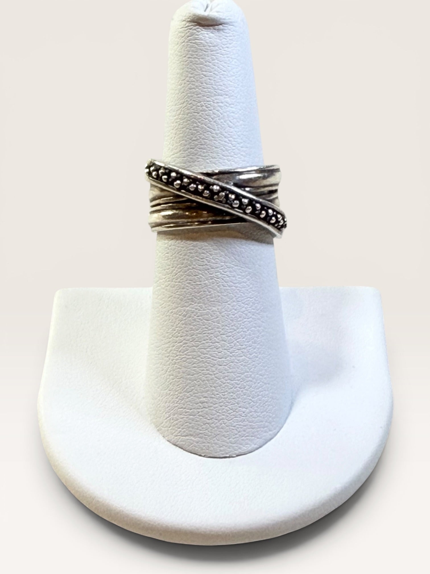 Michael Dawkins Sterling Silver 925 Ring Size 6.5 - Estate Sale (Great Condition)
