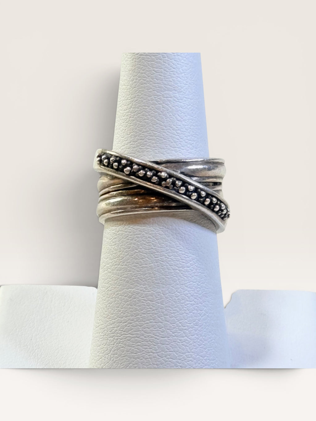 Michael Dawkins Sterling Silver 925 Ring Size 6.5 - Estate Sale (Great Condition)
