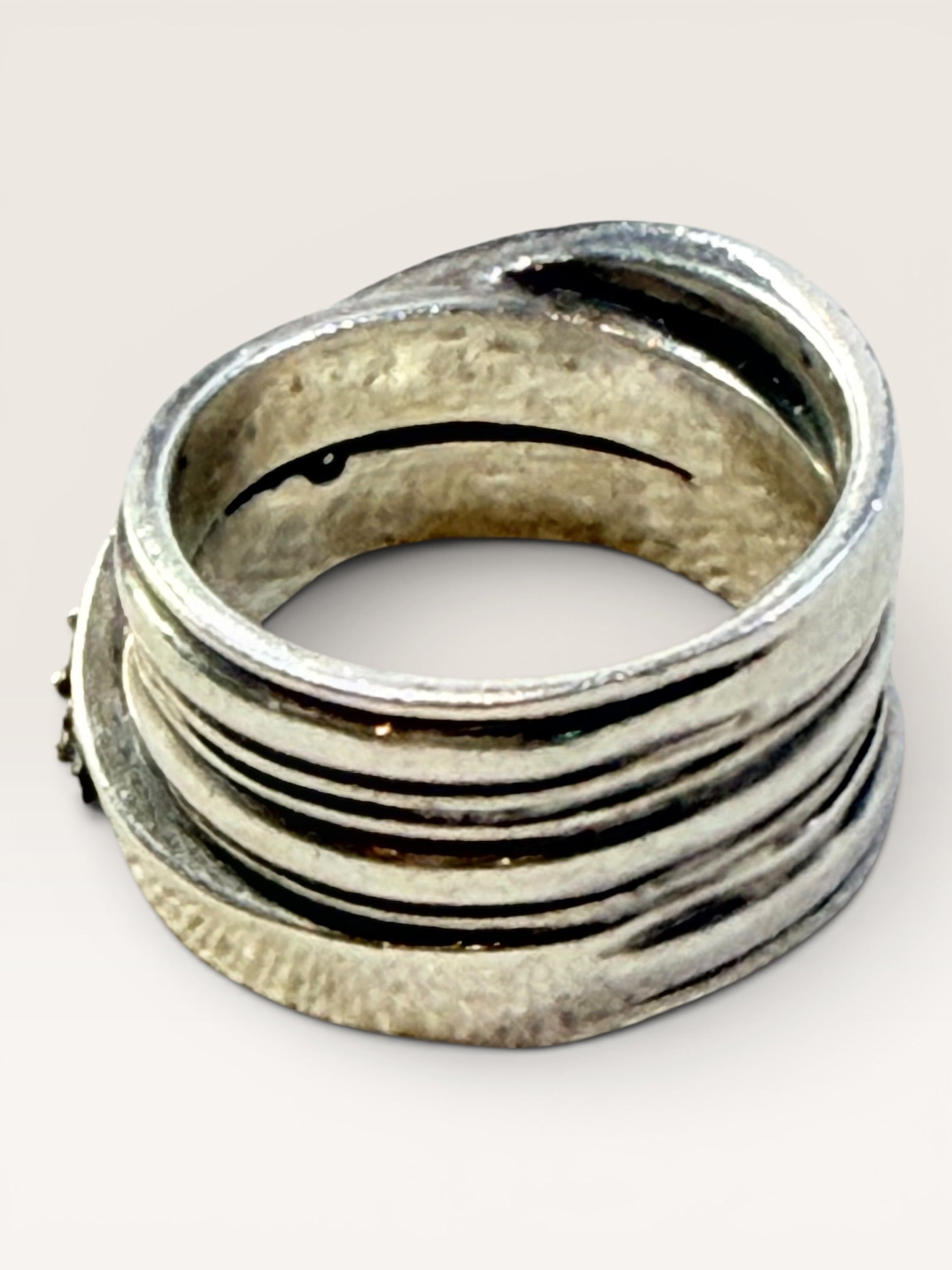 Michael Dawkins Sterling Silver 925 Ring Size 6.5 - Estate Sale (Great Condition)