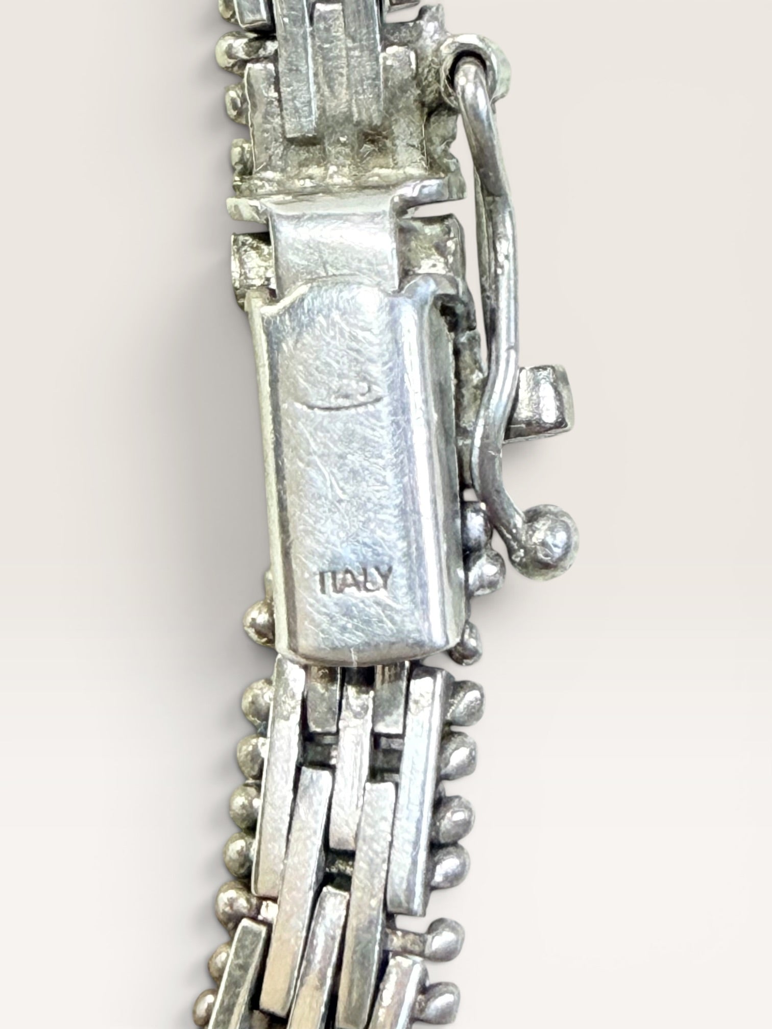 Sterling Silver Italian Milor Riccio 12.5 grams Bracelet - Estate Sale (Great Condition)