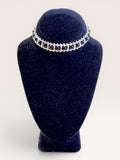 Sterling Silver Milor Italian Made Onyx Bracelet - Estate Sale (Great Condition)