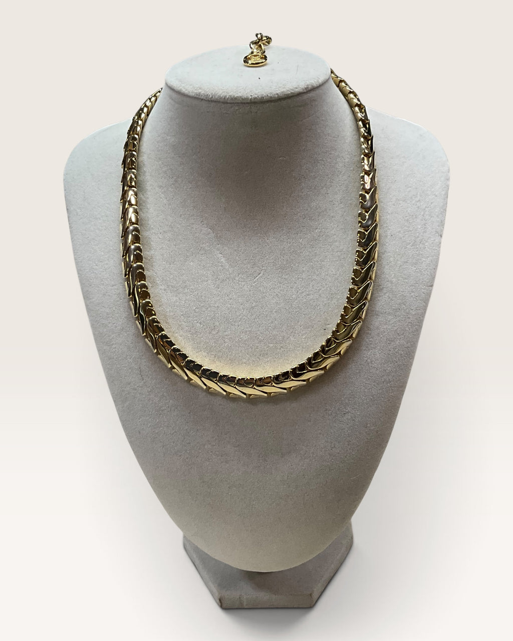 Signed Gold Tone Givenchy Necklace - Pre-Loved