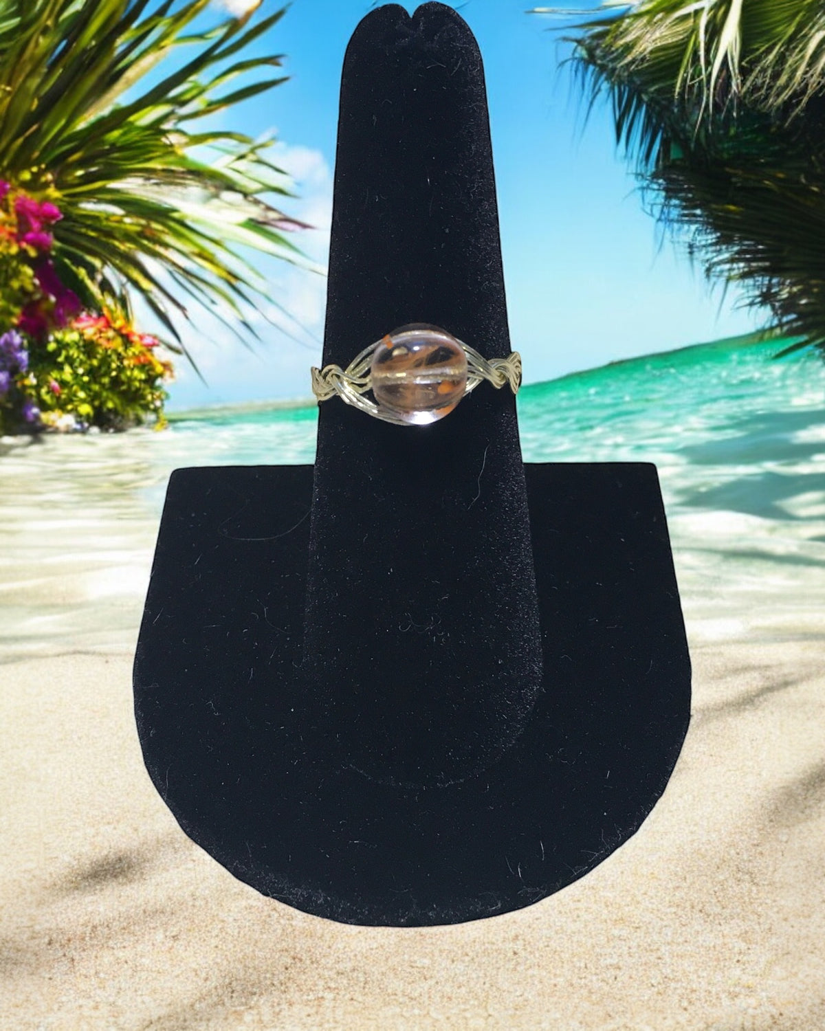 Andara Crystal Wire Wrapped Ring