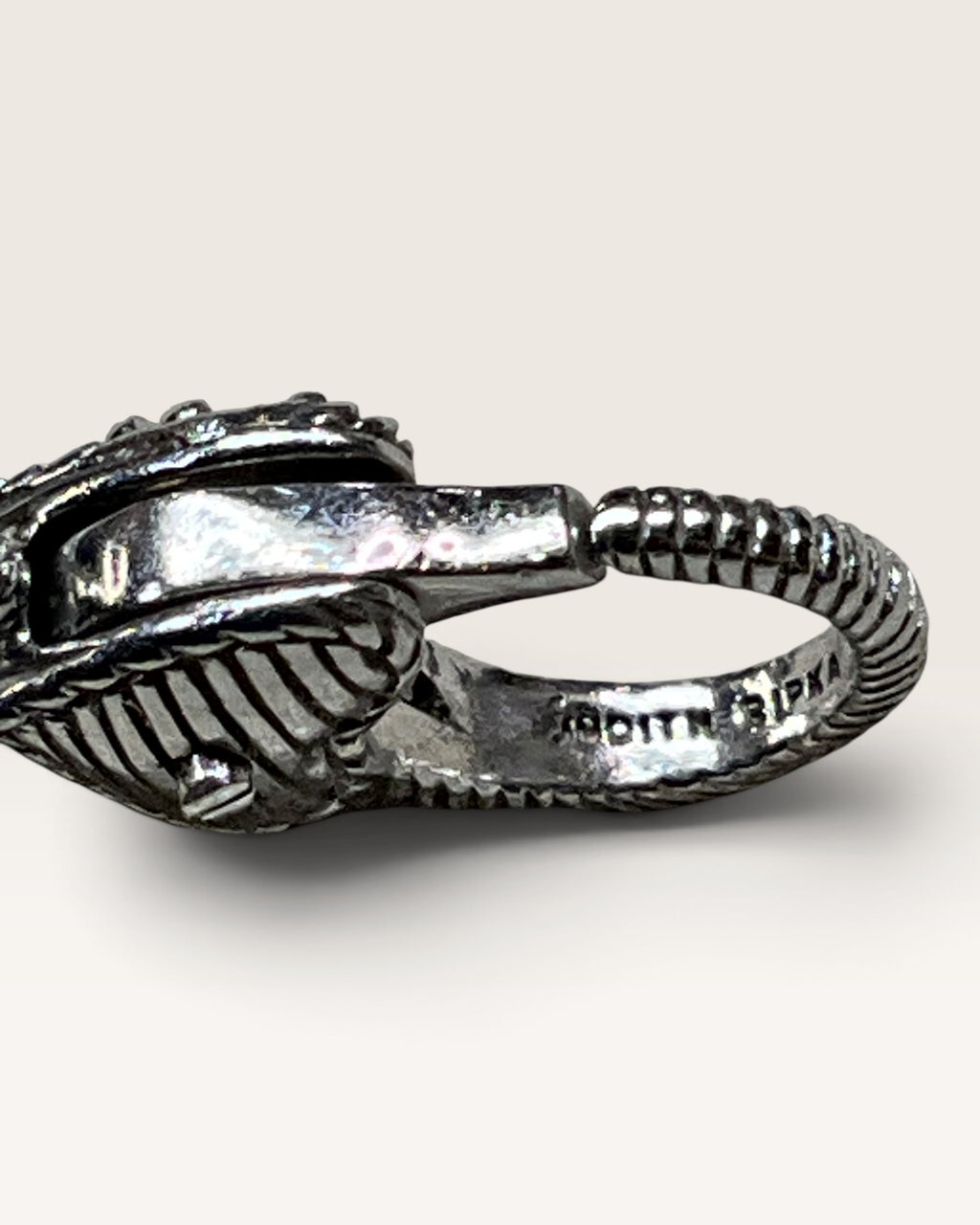 Judith Ripka Sterling Silver Verona Byzantine Bracelet - Pre-Loved