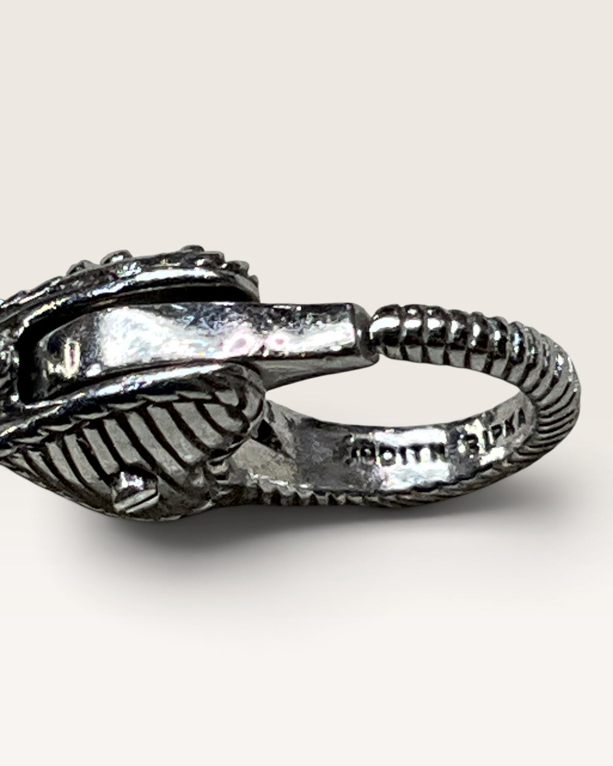 Judith Ripka Sterling Silver Verona Byzantine Bracelet - Pre-Loved