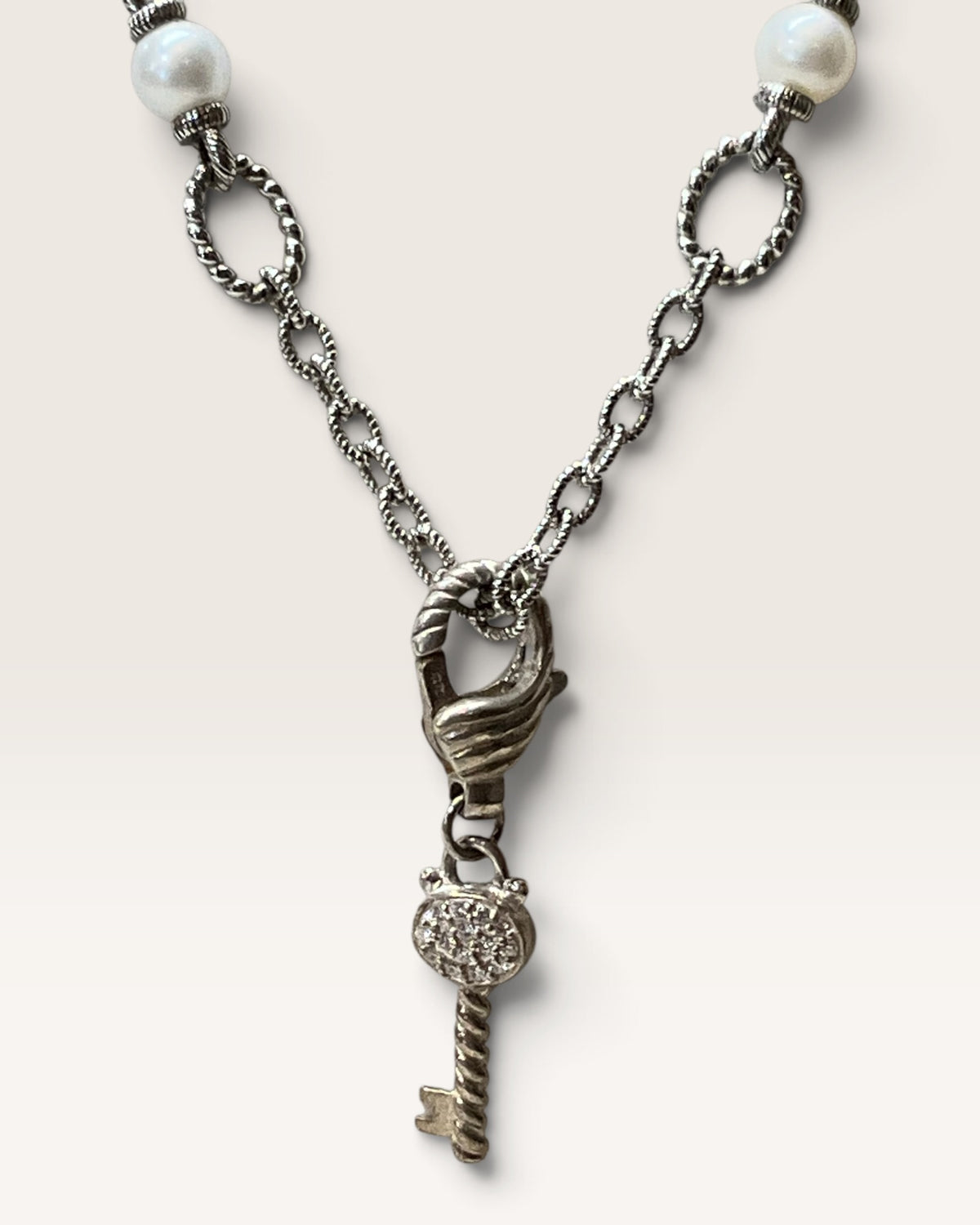 Judith Ripka Sterling Silver Enhancers (NECKLACES SOLD SEPARATELY) - Pre-Loved