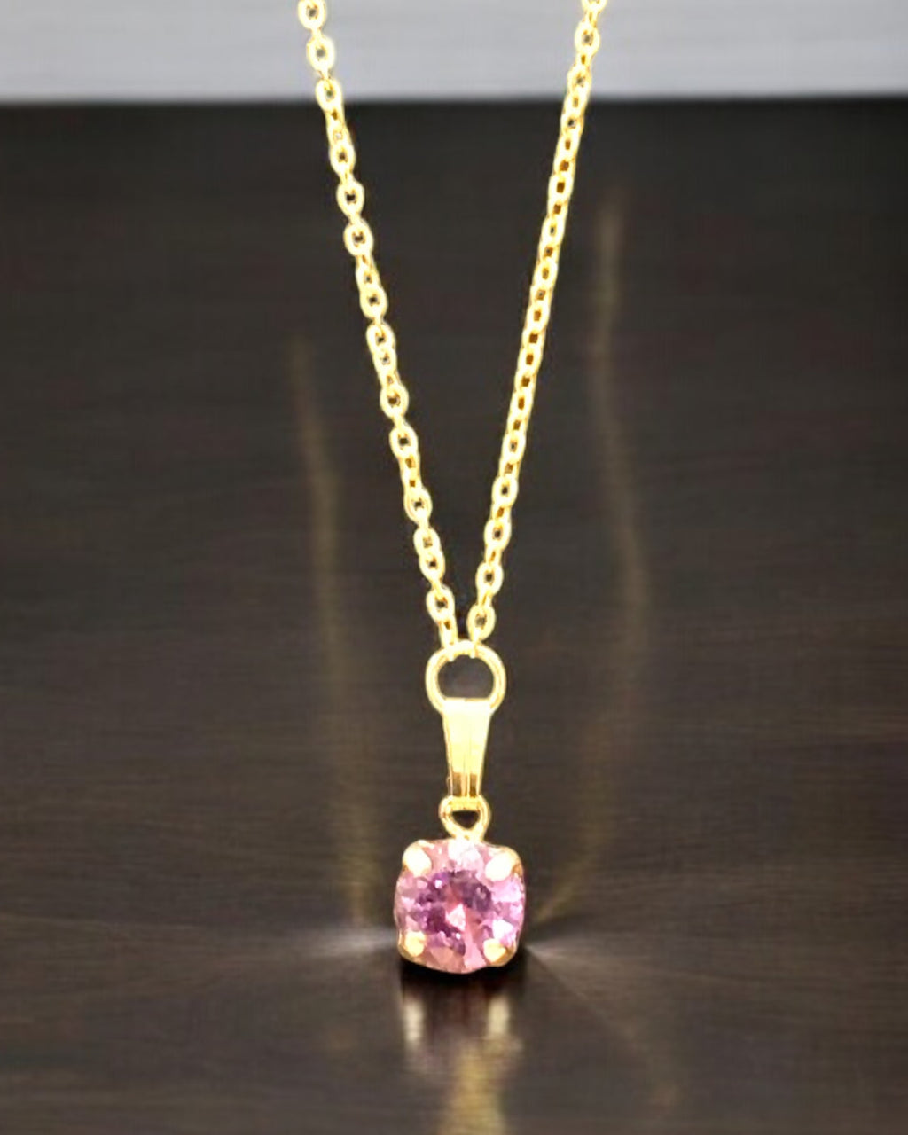 Gemstones Dainty Necklace