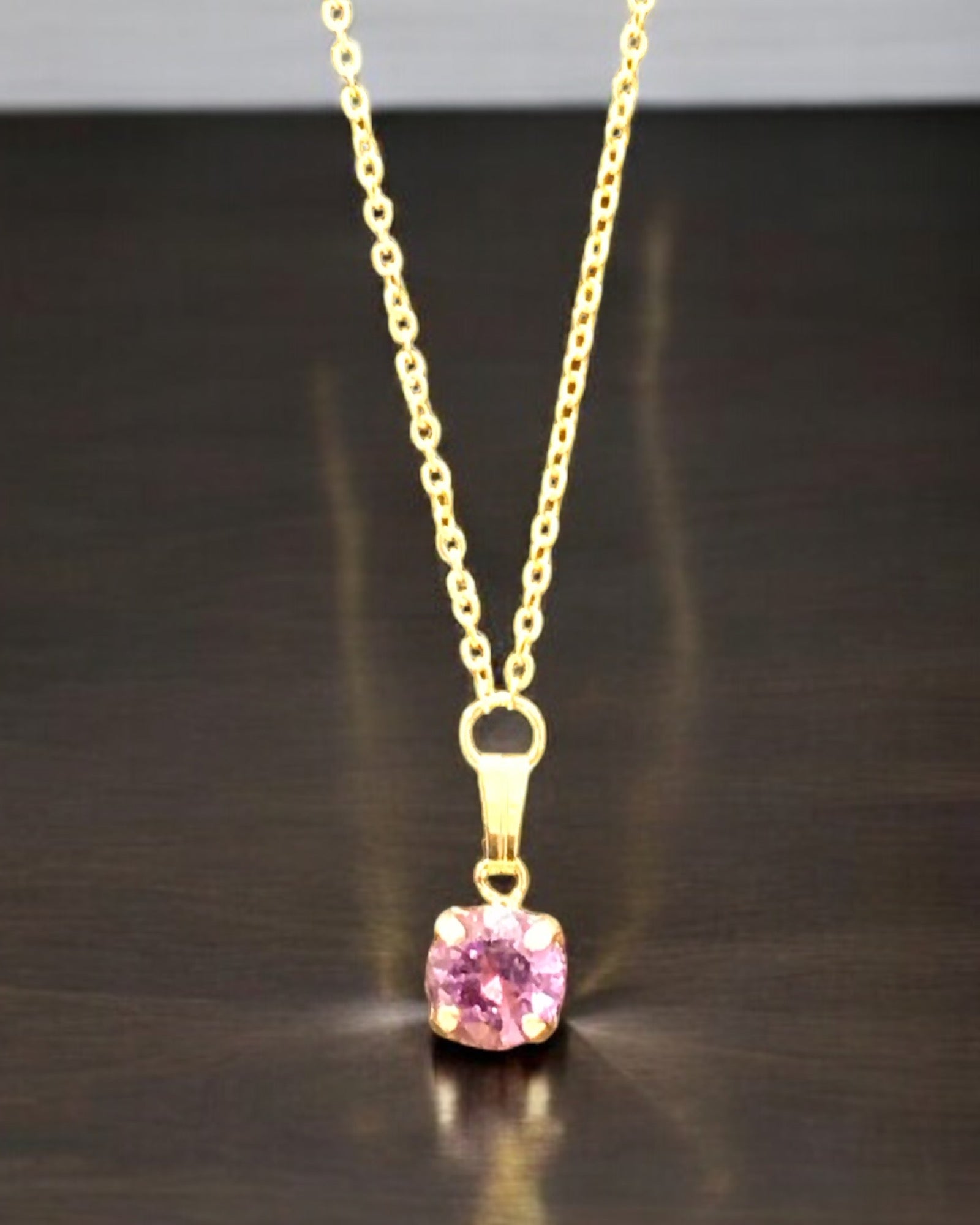 Gemstones Dainty Necklace