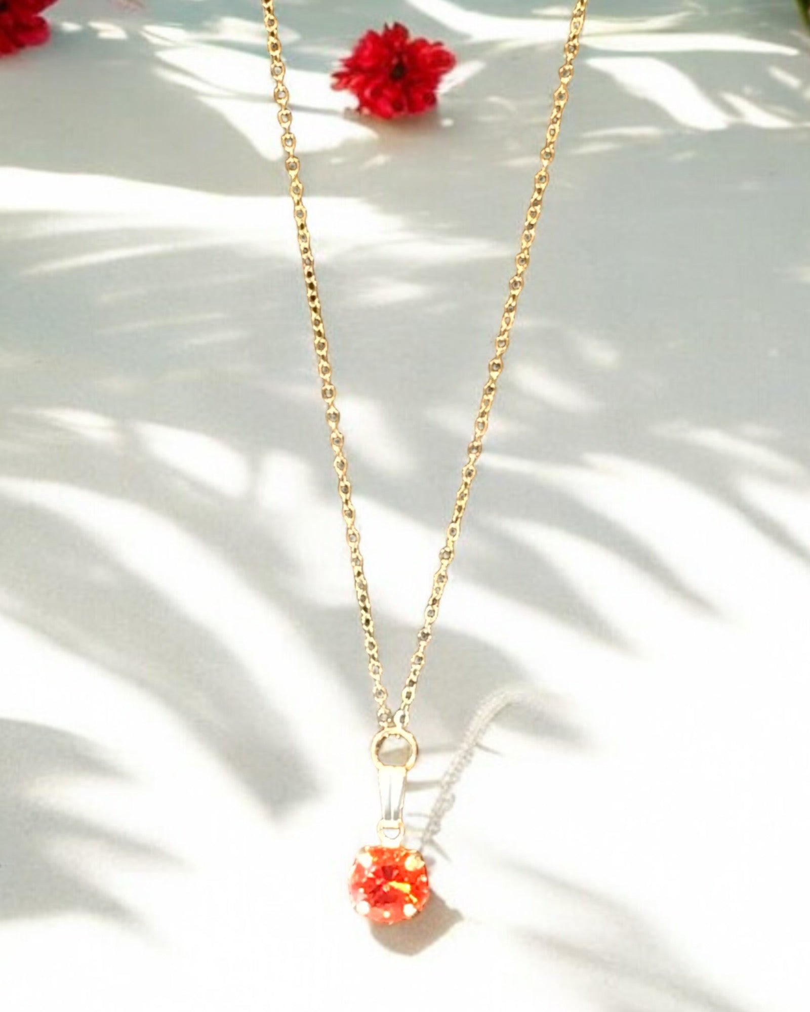 Gemstones Dainty Necklace