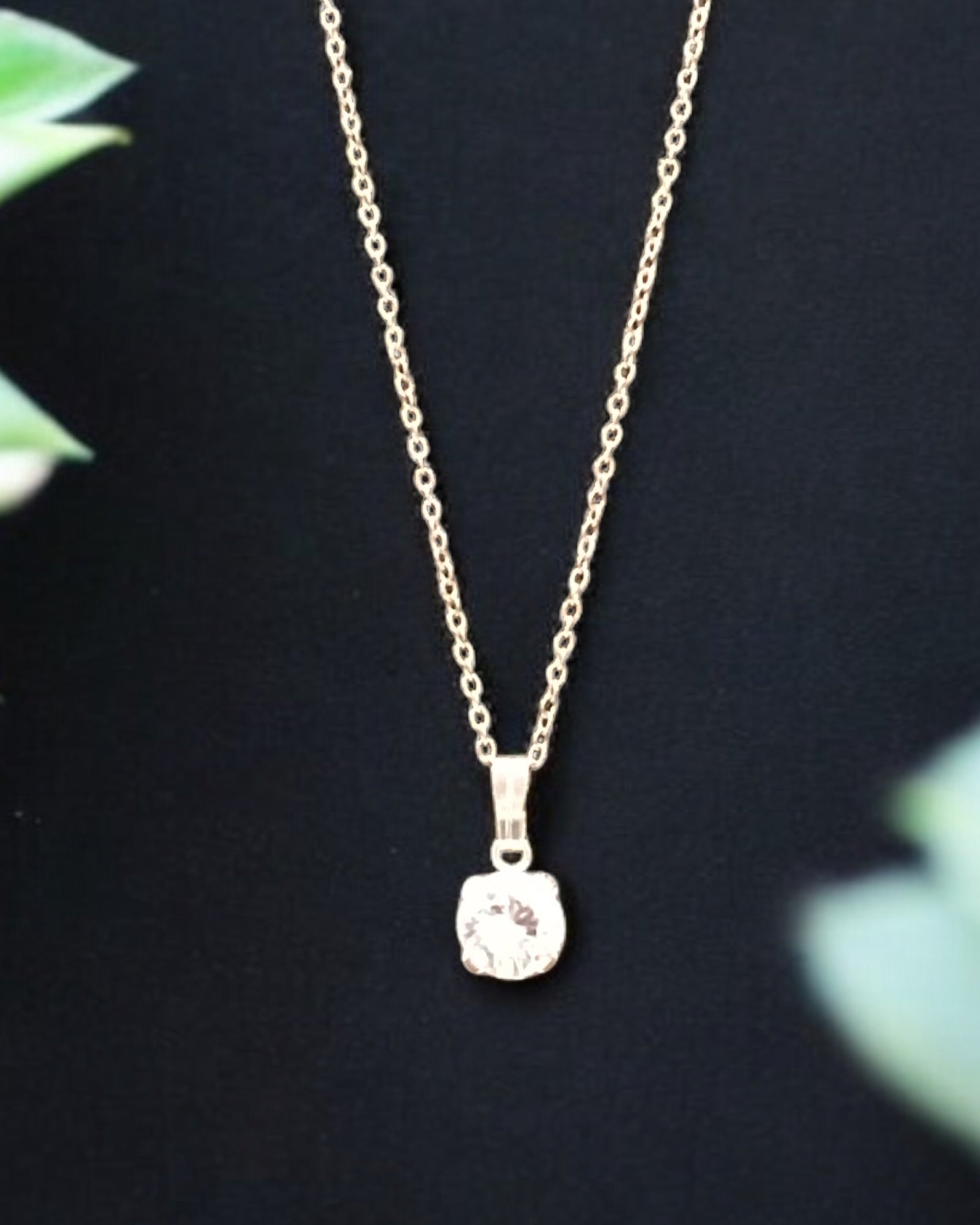 Gemstones Dainty Necklace