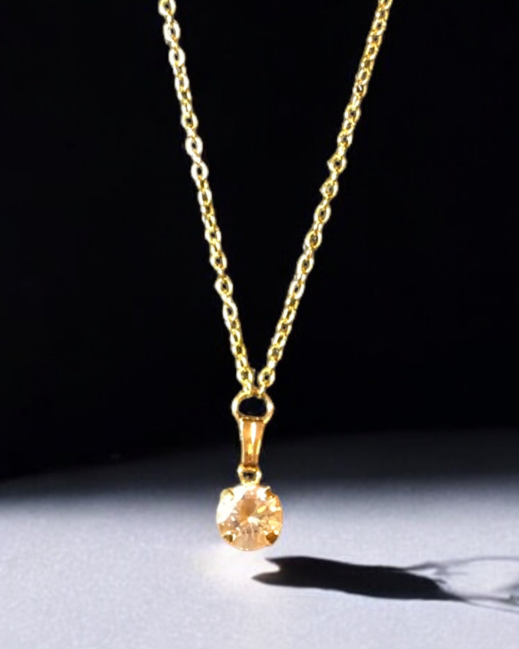 Gemstones Dainty Necklace