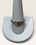 Michael Dawkins Sterling Silver Pebble Bead Ring - Pre-Loved