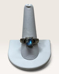 Nicky Butler Sterling Silver Rainbow Moonstone Ring - Pre-Loved