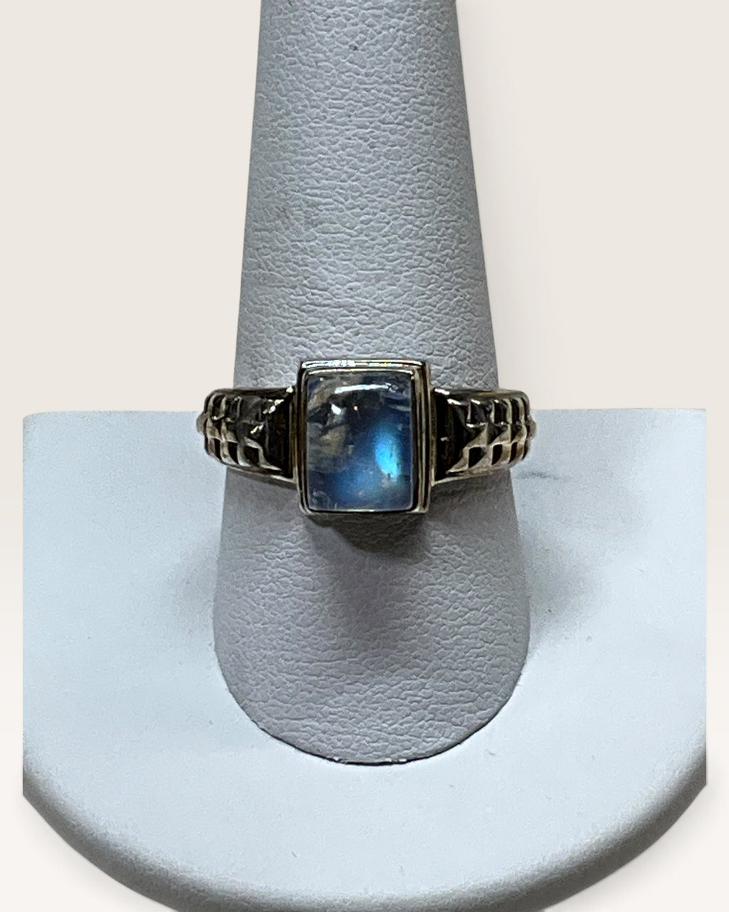 Nicky Butler Sterling Silver Rainbow Moonstone Ring - Pre-Loved