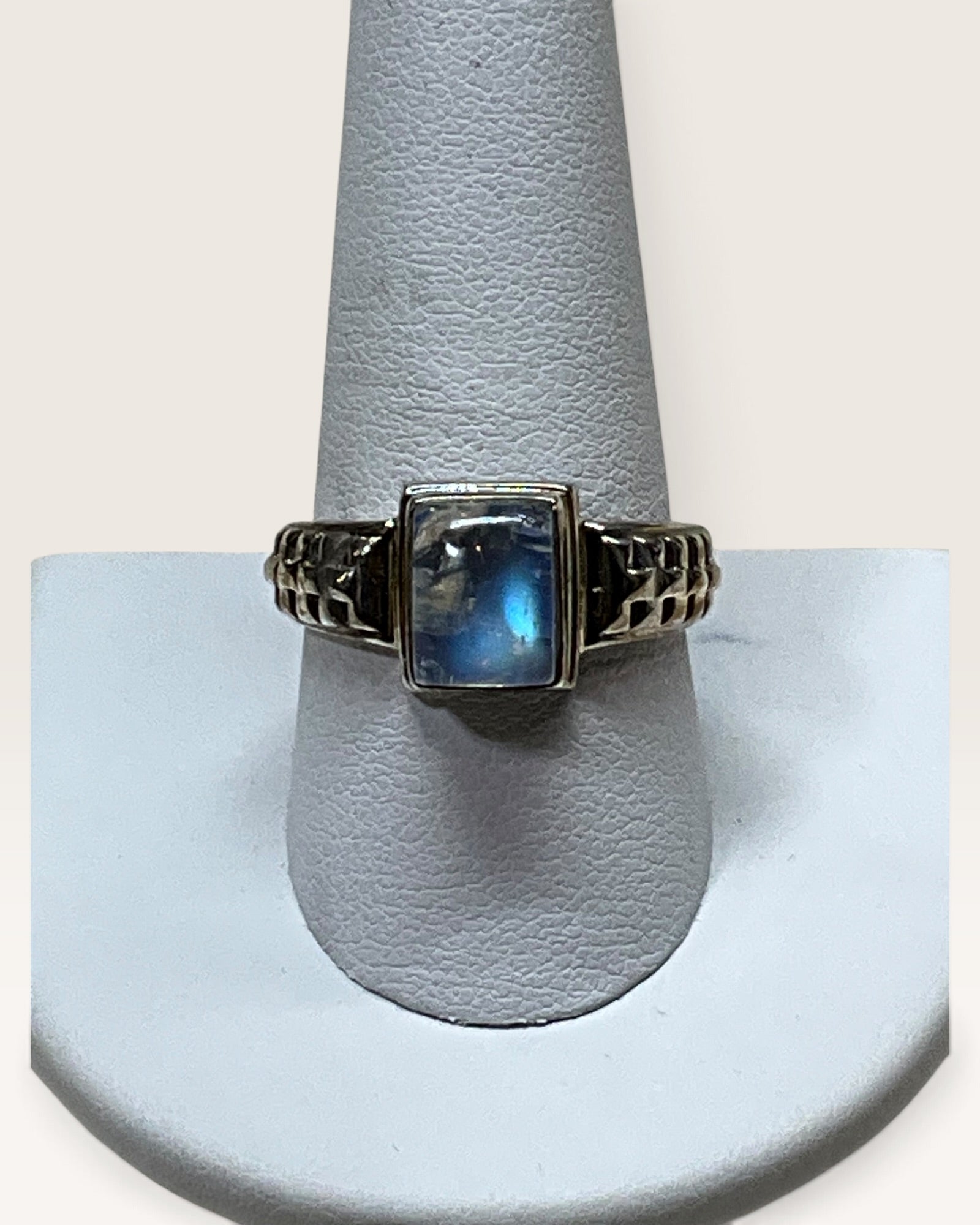 Nicky Butler Sterling Silver Rainbow Moonstone Ring - Pre-Loved