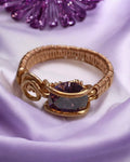 Amethyst Wire Wrapped Ring (Size 7)