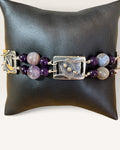 Regina Marie Sterling Silver Amethyst Bracelet - Pre-Loved
