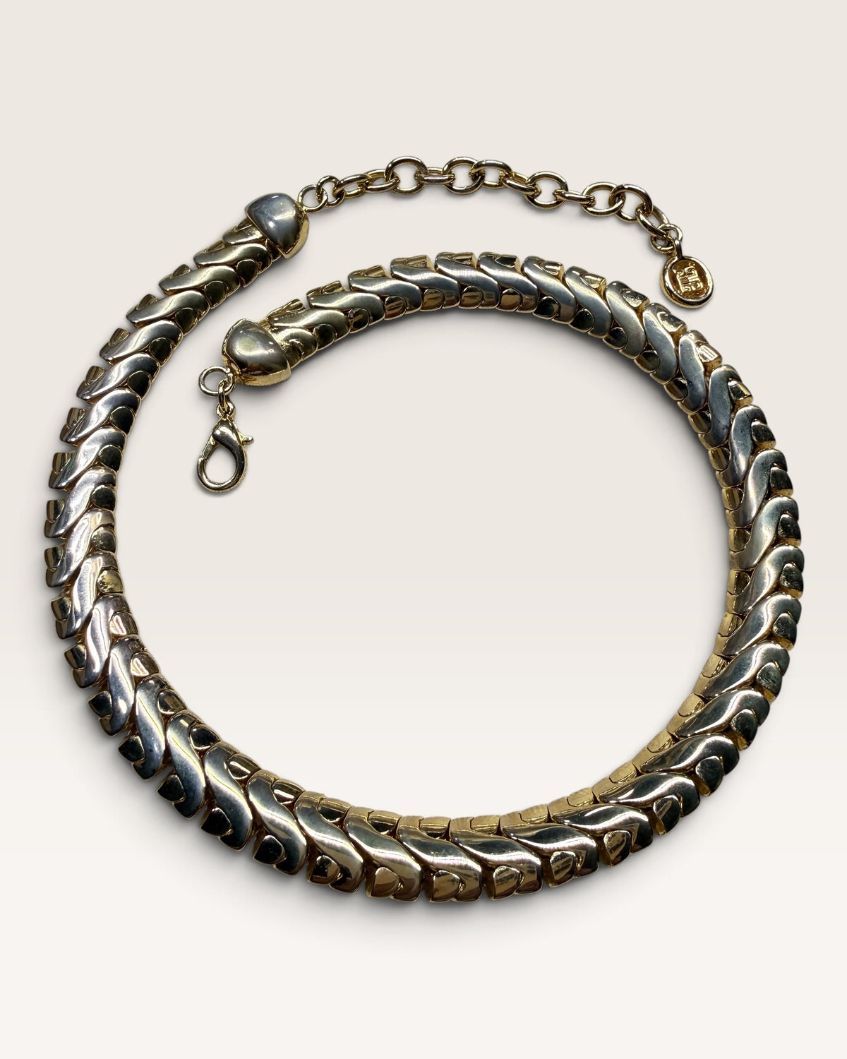 Signed Gold Tone Givenchy Necklace - Pre-Loved