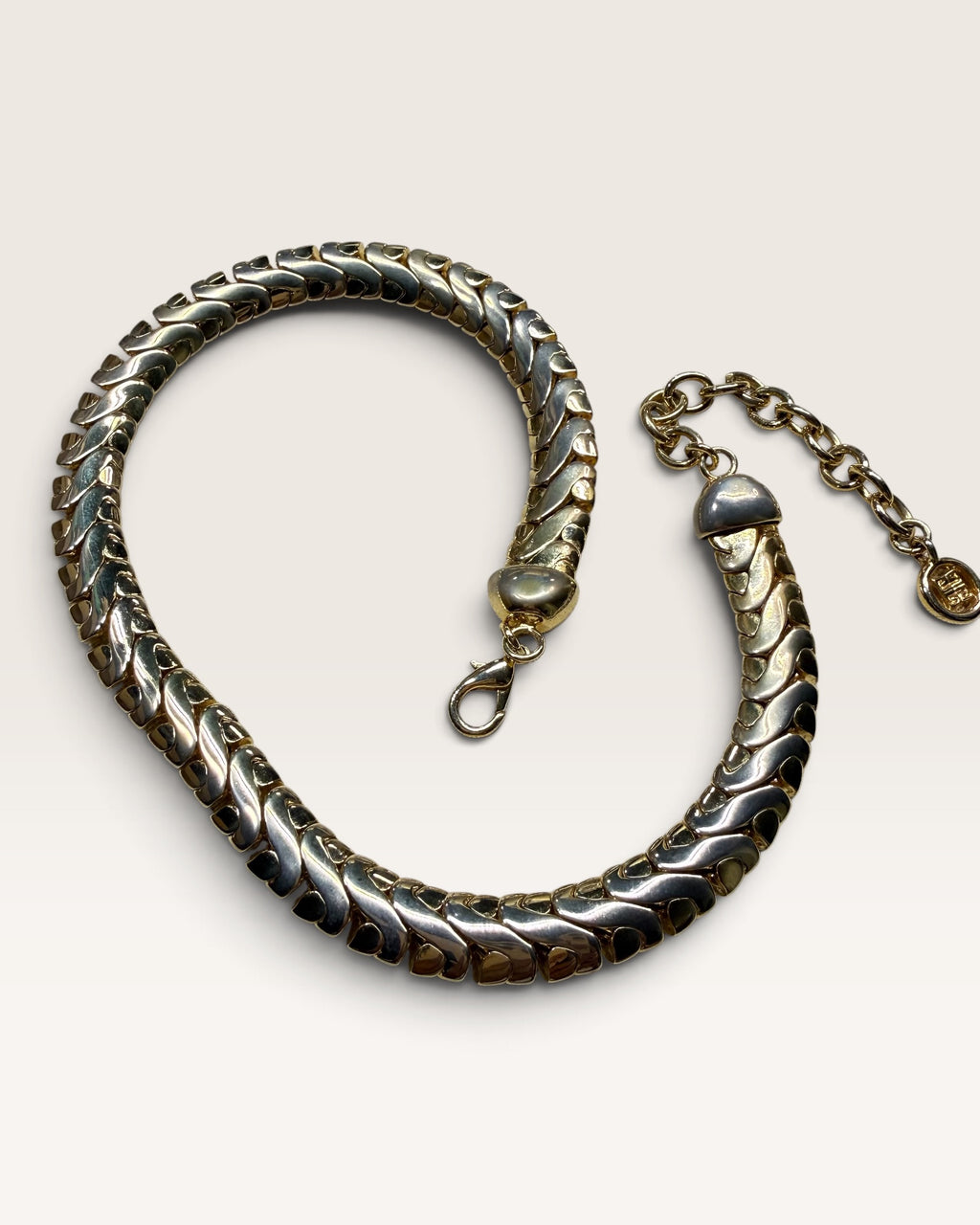 Signed Gold Tone Givenchy Necklace - Pre-Loved