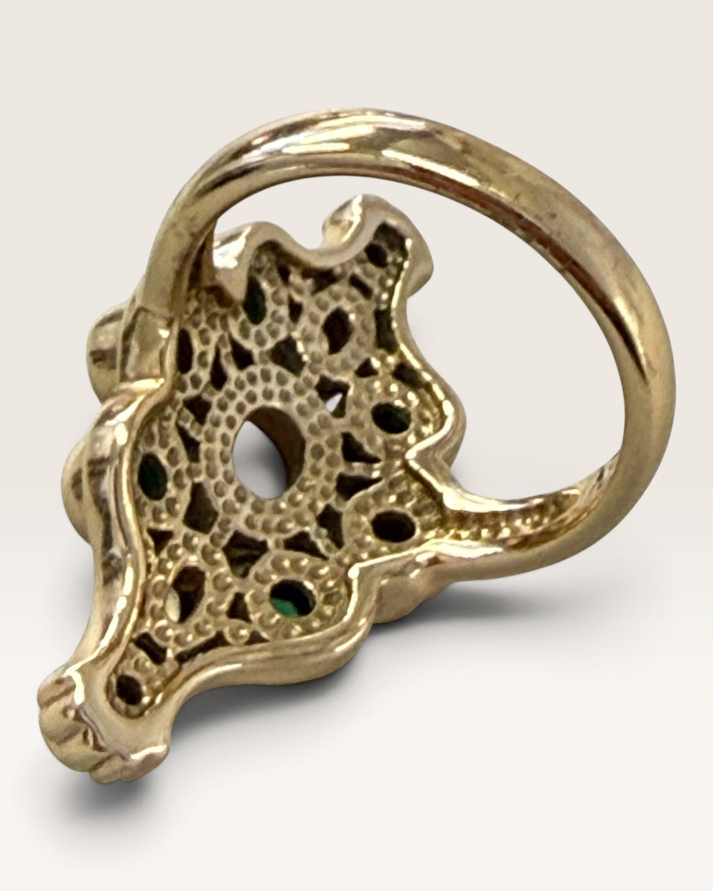 Nicky Butler Rainbow Moonstone, Green Onyx & Citrine, Amethyst Multi Gemstone Ring - Pre-Love