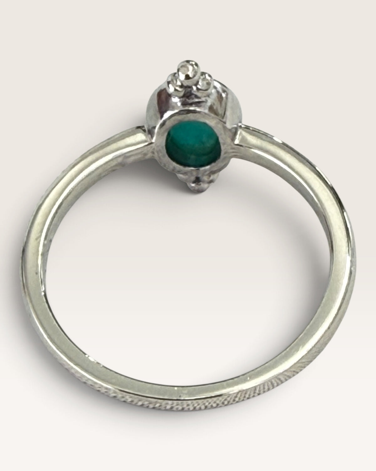 Sterling Silver Amazonite Gemstone Ring
