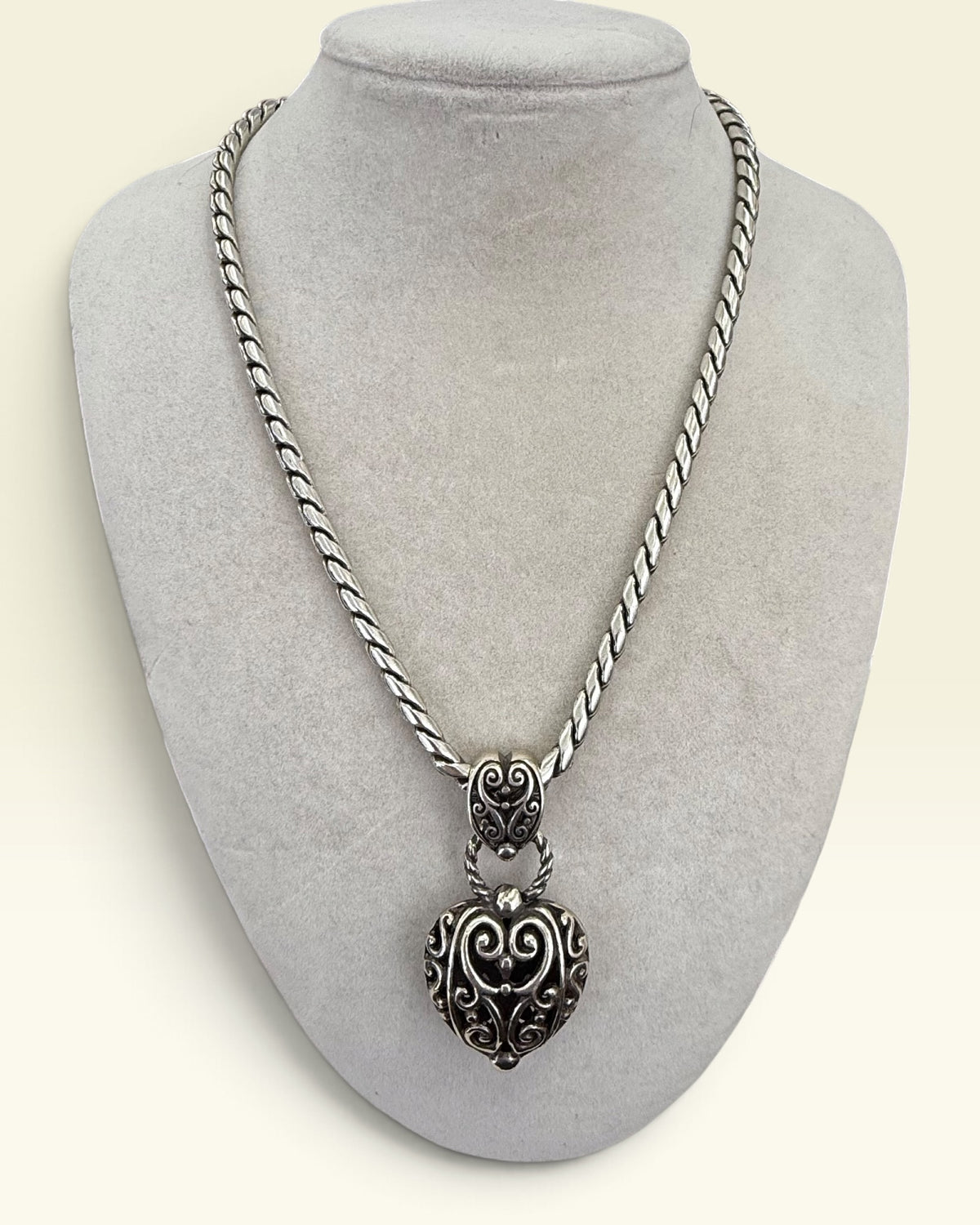 Brighton Bibi Heart Necklace - Pre-Loved