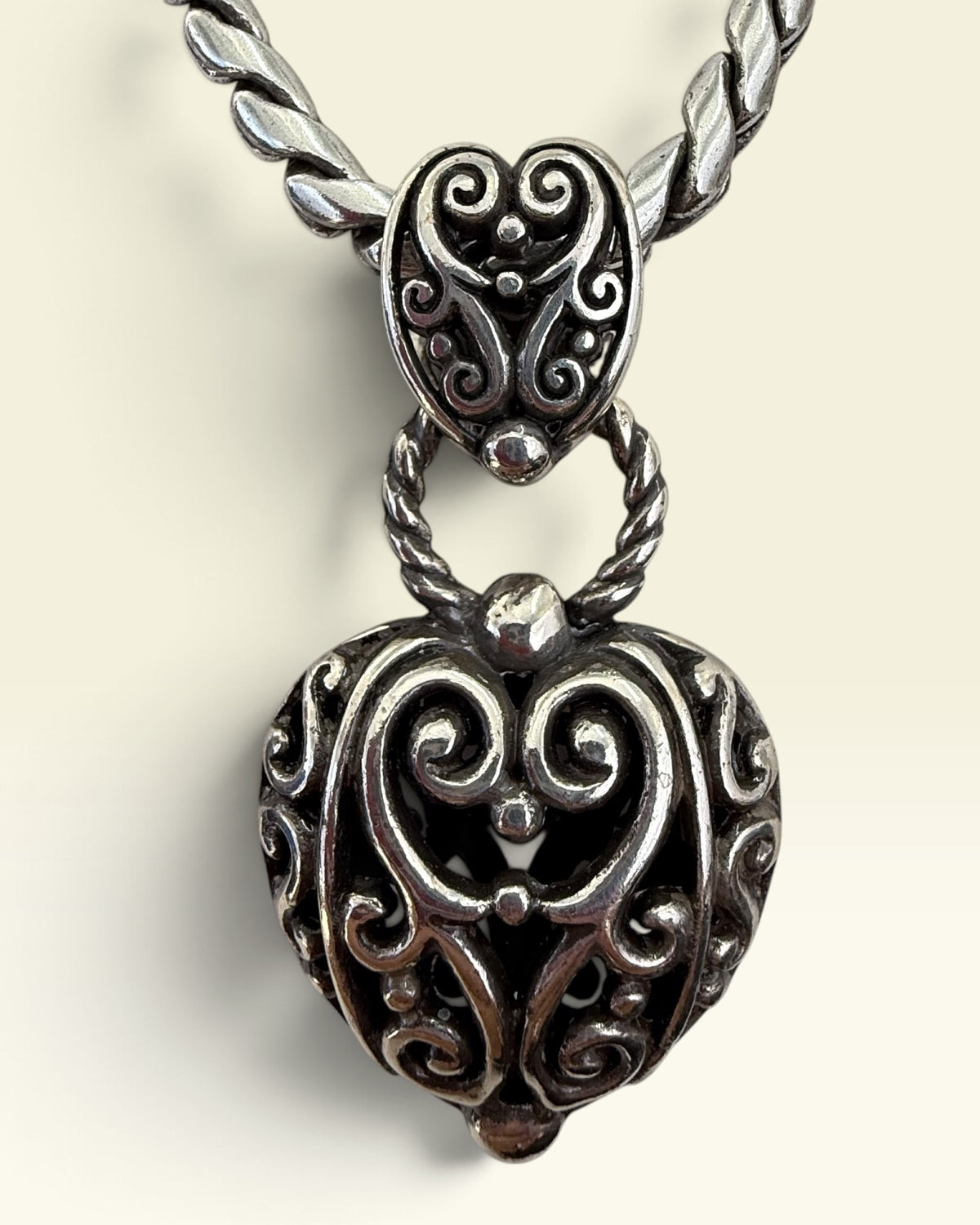 Brighton Bibi Heart Necklace - Pre-Loved