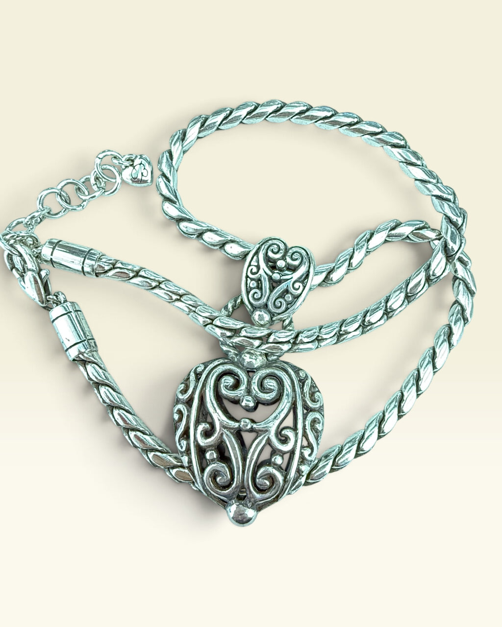 Brighton Bibi Heart Necklace - Pre-Loved
