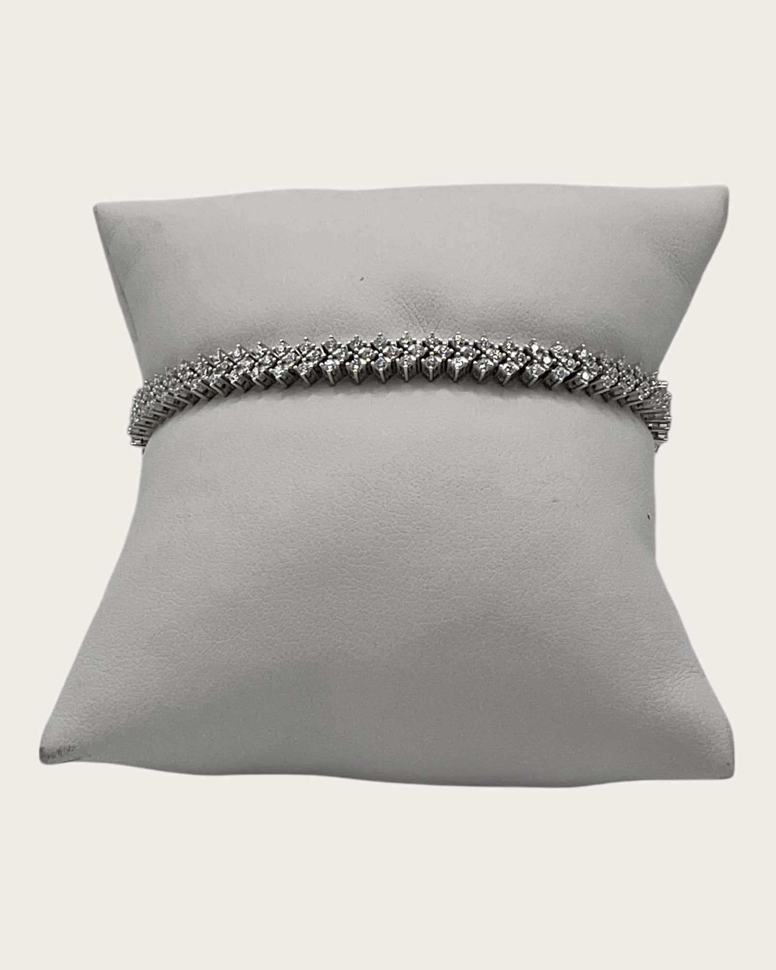 Bling Collection - Moissanite Tennis Bracelet (Sterling)