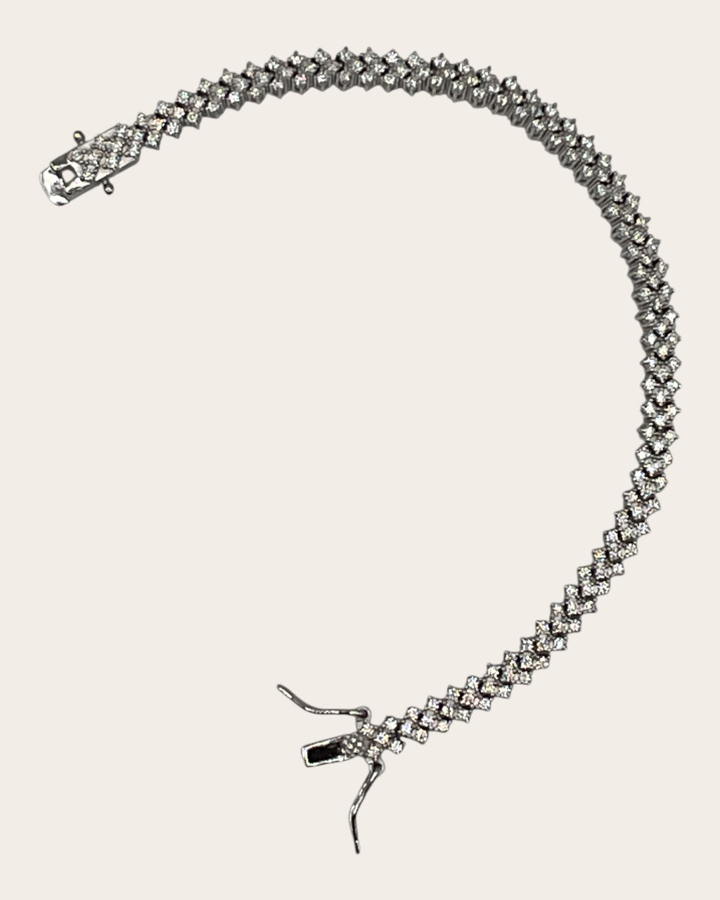 Bling Collection - Moissanite Tennis Bracelet (Sterling)