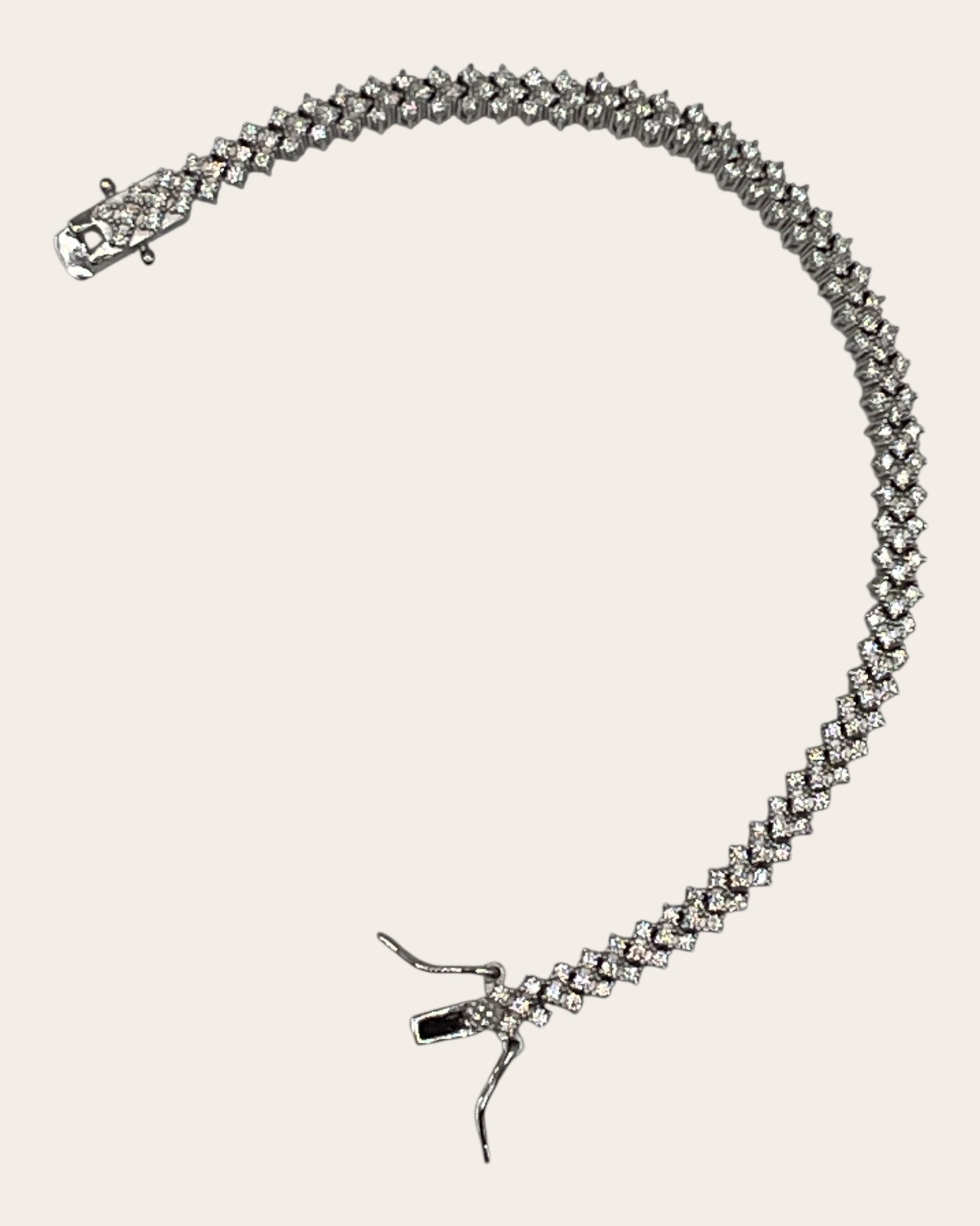 Bling Collection - Moissanite Tennis Bracelet (Sterling)