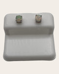 Bling Collection - Opal Stud Designer Earrings (Sterling)