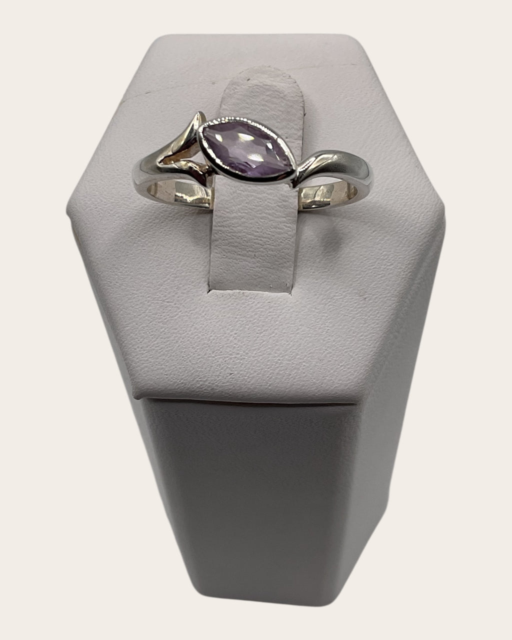 Bling Collection - Amethyst Gemstone Ring (Sterling)