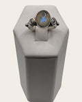 Bling Collection - Labradorite Gemstone Ring (Sterling)
