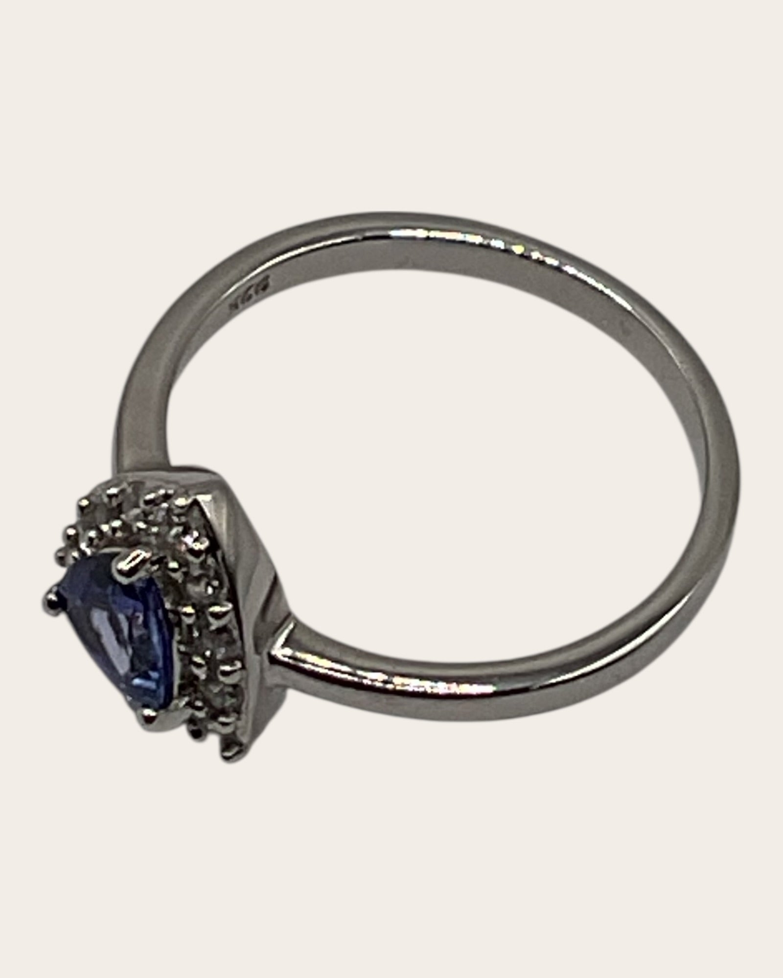 Bling Collection - Tanzanite Gemstone Ring (Sterling)