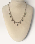 Vintage Sterling Silver 16” Pearl Dangle Necklace - Pre-Loved